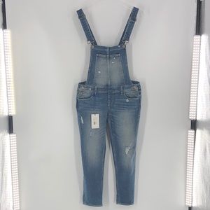 Paige NWT Denim Sierra Distressed  Overalls